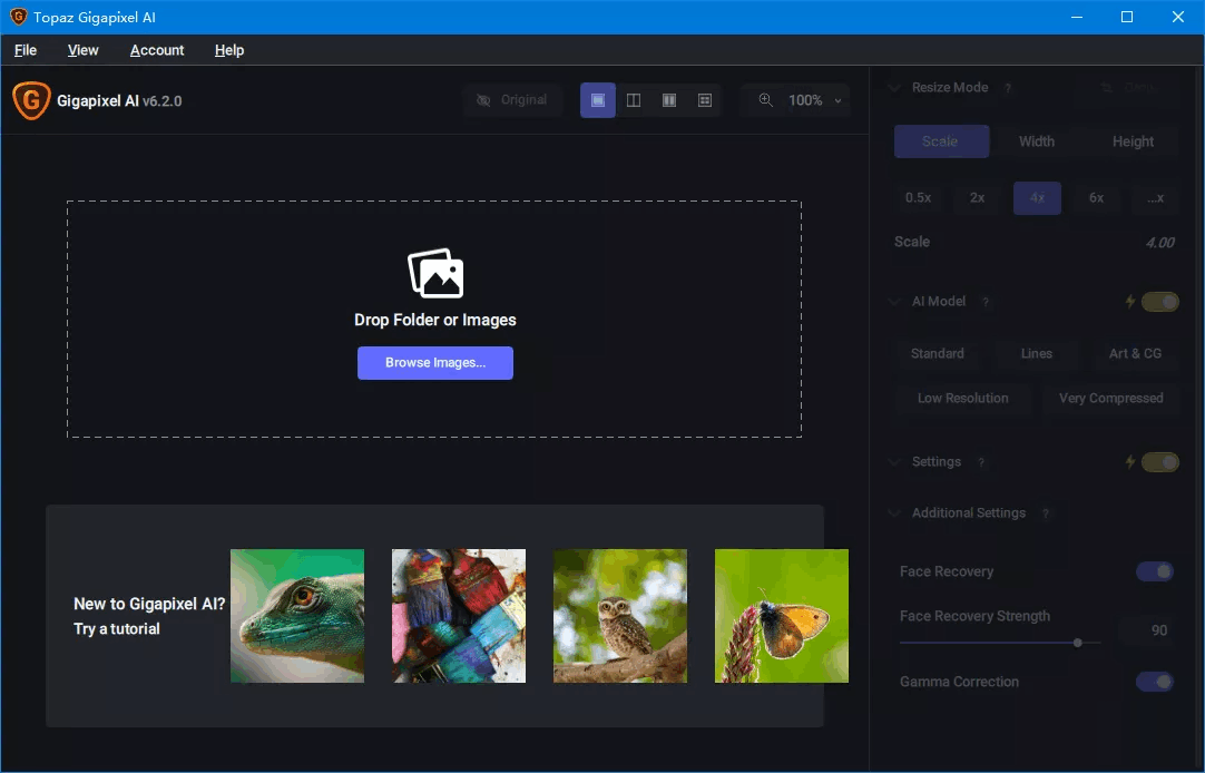 Topaz Gigapixel AI_v6.2.1 / 5.8 破解便携版